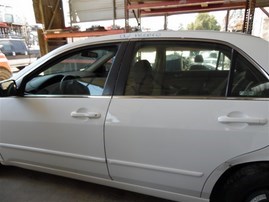 2006 Honda Accord EX White Sedan 2.4L Vtec AT #A24933